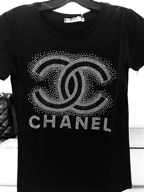 chanel t shirt original price|embellished Chanel t shirt.